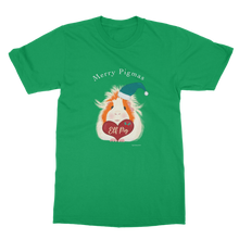Load image into Gallery viewer, Christmas Adult T-shirt - Elf Pig