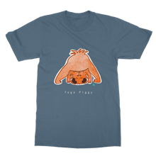 Load image into Gallery viewer, Yoga Piggy Adult T-Shirt