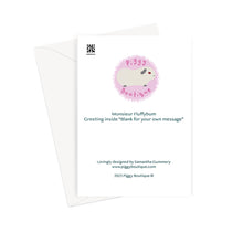 Load image into Gallery viewer, Warrior Piggy Greeting Card