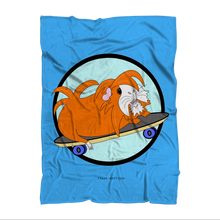 Load image into Gallery viewer, Blanket Guinea Pig - Skater Pig - Light Blue