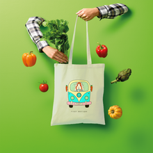 Load image into Gallery viewer, Guinea Pig - Pickle Piggy Campervan Shopper Tote Bag