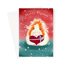 Load image into Gallery viewer, Christmas Card - Merry Pigmas