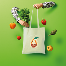 Load image into Gallery viewer, Christmas Guinea Pig Tote Bag - Elf Pig