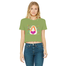 Load image into Gallery viewer, Adult Cropped Guinea Pig T-Shirt - Love you Pickle Piggy