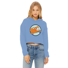 Load image into Gallery viewer, Teen Cropped Hoodie - Skater Pig - Guinea Pig