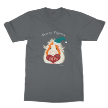 Load image into Gallery viewer, Christmas Adult T-shirt - Elf Pig
