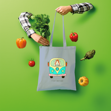 Load image into Gallery viewer, Guinea Pig - Pickle Piggy Campervan Shopper Tote Bag