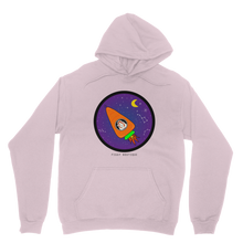 Load image into Gallery viewer, Adult Guinea Pig Hoodie - Space Rocket