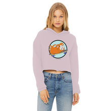 Load image into Gallery viewer, Teen Cropped Hoodie - Skater Pig - Guinea Pig
