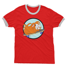 Load image into Gallery viewer, Adult Guinea Pig T-Shirt - Skater Pig