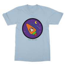 Load image into Gallery viewer, Adult Guinea Pig T-Shirt - Space Rocket