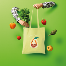 Load image into Gallery viewer, Christmas Guinea Pig Tote Bag - Elf Pig