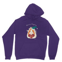 Load image into Gallery viewer, Christmas Adult Hoodie - Elf Pig