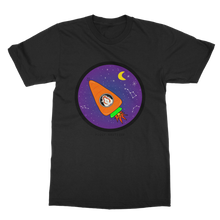 Load image into Gallery viewer, Adult Guinea Pig T-Shirt - Space Rocket