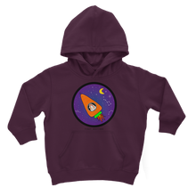 Load image into Gallery viewer, Kids Guinea Pig Hoodie - Space Rocket