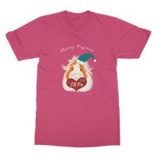 Load image into Gallery viewer, Christmas Adult T-shirt - Elf Pig