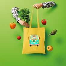 Load image into Gallery viewer, Guinea Pig - Pickle Piggy Campervan Shopper Tote Bag