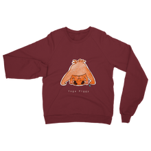 Load image into Gallery viewer, Yoga Piggy Adult Sweatshirt