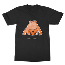 Load image into Gallery viewer, Yoga Piggy Adult T-Shirt