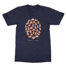 Load image into Gallery viewer, Adult Guinea Pig T-Shirt - Yoga Piggies