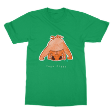 Load image into Gallery viewer, Yoga Piggy Adult T-Shirt