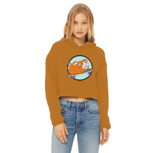 Load image into Gallery viewer, Teen Cropped Hoodie - Skater Pig - Guinea Pig