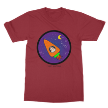 Load image into Gallery viewer, Adult Guinea Pig T-Shirt - Space Rocket