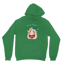 Load image into Gallery viewer, Christmas Adult Hoodie - Elf Pig
