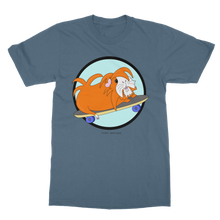 Load image into Gallery viewer, Adult Guinea Pig T-Shirt - Skater Pig
