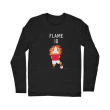 Load image into Gallery viewer, Adult Guinea Pig Long Sleeve T-Shirt - Flame the Footballer

