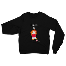 Load image into Gallery viewer, Adult Guinea Pig Sweatshirt - Flame the Footballer
