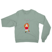 Load image into Gallery viewer, Adult Guinea Pig Sweatshirt - Flame the Footballer
