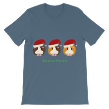 Load image into Gallery viewer, Kids Guinea Pig T-Shirt - Santa Paws
