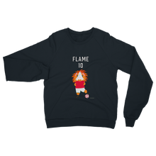 Load image into Gallery viewer, Adult Guinea Pig Sweatshirt - Flame the Footballer

