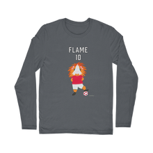 Load image into Gallery viewer, Adult Guinea Pig Long Sleeve T-Shirt - Flame the Footballer
