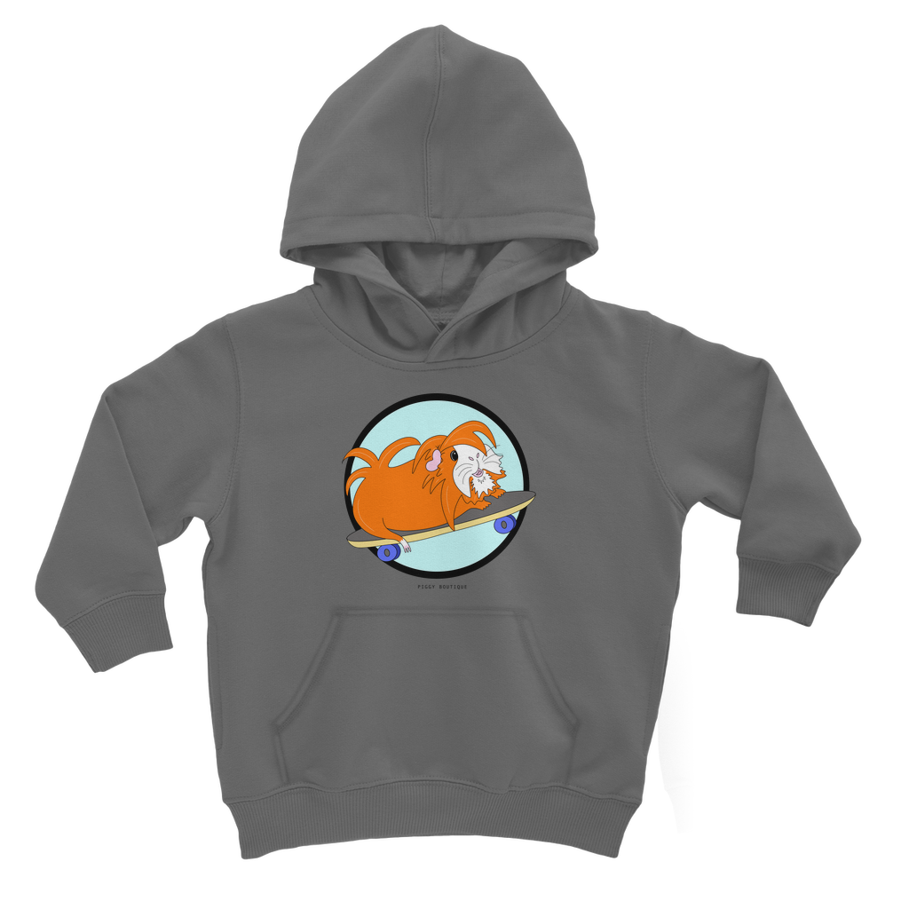 Kids Guinea Pig Hoodie - Skater Pig