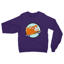 Load image into Gallery viewer, Adult Guinea Pig Sweatshirt - Skater Pig
