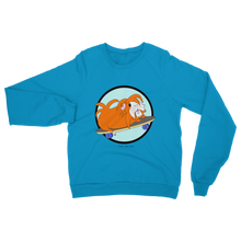 Load image into Gallery viewer, Adult Guinea Pig Sweatshirt - Skater Pig
