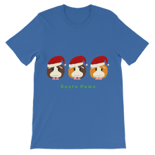 Load image into Gallery viewer, Kids Guinea Pig T-Shirt - Santa Paws
