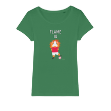 Load image into Gallery viewer, Adult Guinea Pig T-Shirt Organic - Flame the Footballer
