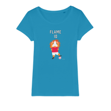 Load image into Gallery viewer, Adult Guinea Pig T-Shirt Organic - Flame the Footballer
