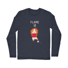 Load image into Gallery viewer, Adult Guinea Pig Long Sleeve T-Shirt - Flame the Footballer
