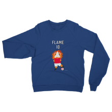 Load image into Gallery viewer, Adult Guinea Pig Sweatshirt - Flame the Footballer
