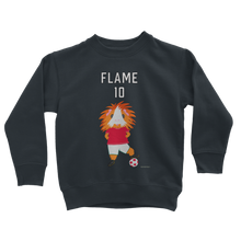Load image into Gallery viewer, Kids Guinea Pig Sweatshirt - Flame the Footballer
