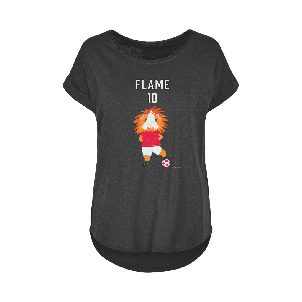 Adult Guinea Pig T-shirt - Flame the Footballer