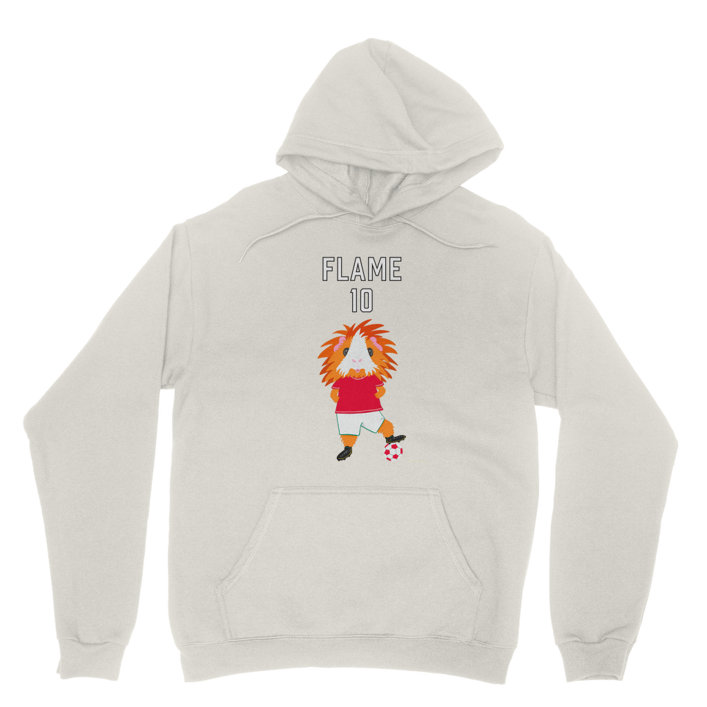 Adult Guinea Pig Hoodie - Flame the Footballer