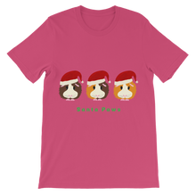 Load image into Gallery viewer, Kids Guinea Pig T-Shirt - Santa Paws
