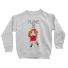 Load image into Gallery viewer, Kids Guinea Pig Sweatshirt - Flame the Footballer
