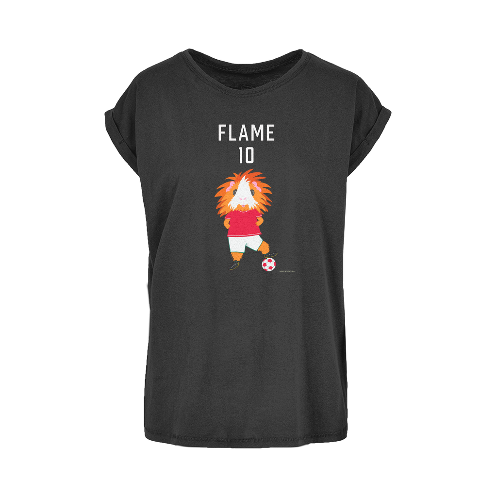 Adult Guinea Pig T-Shirt - Flame the Footballer