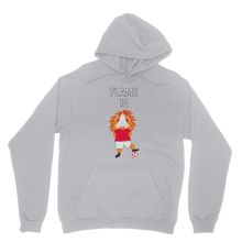 Load image into Gallery viewer, Adult Guinea Pig Hoodie - Flame the Footballer
